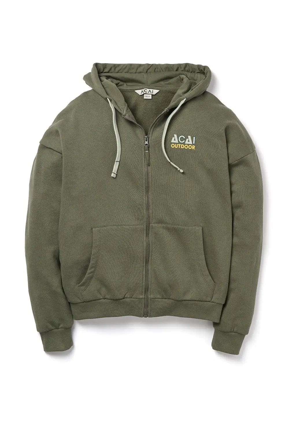 Retreat Zip Up Hoodie - Deep Sage Sweatshirt