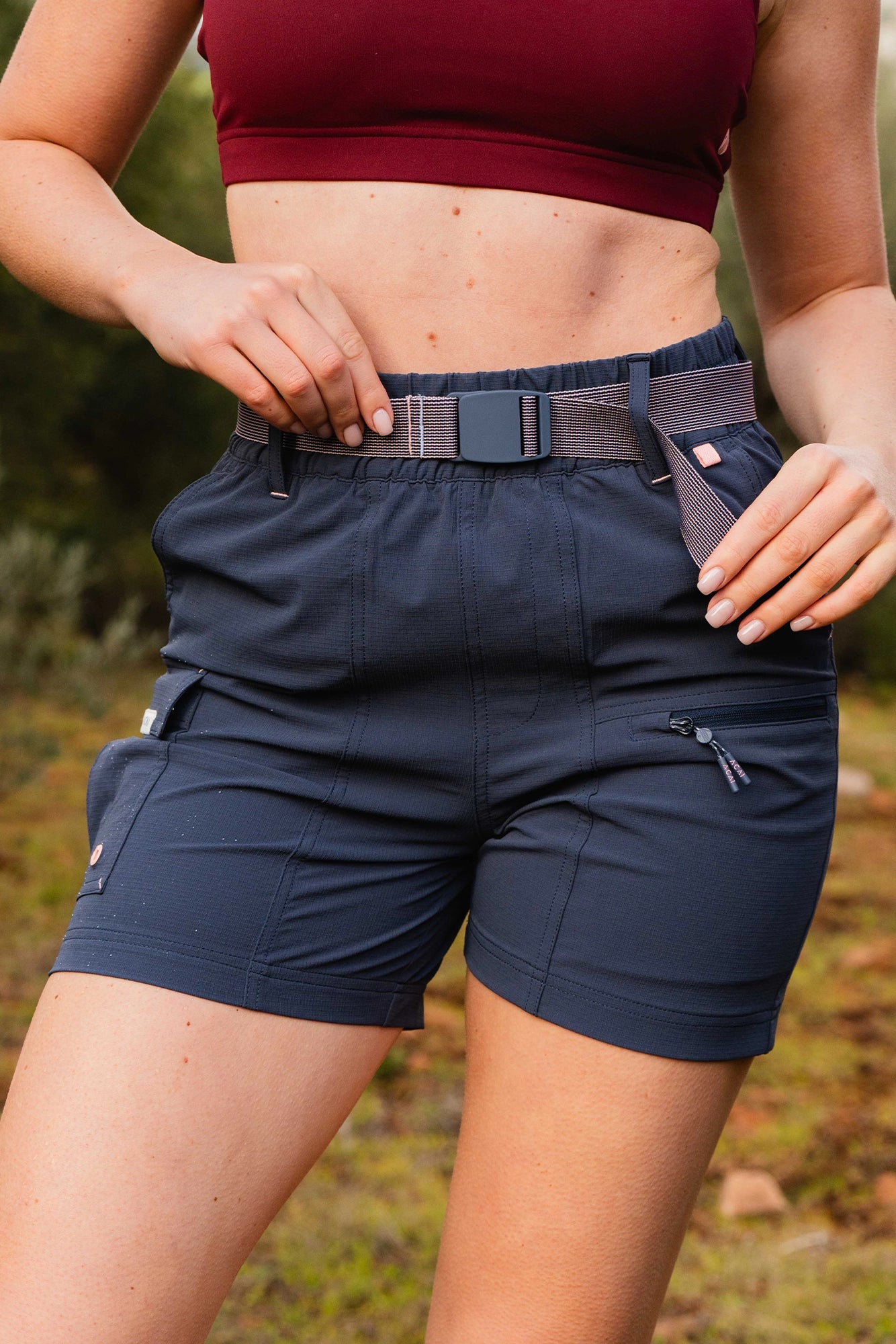 Trail Blaze Shorts - Graphite Shorts
