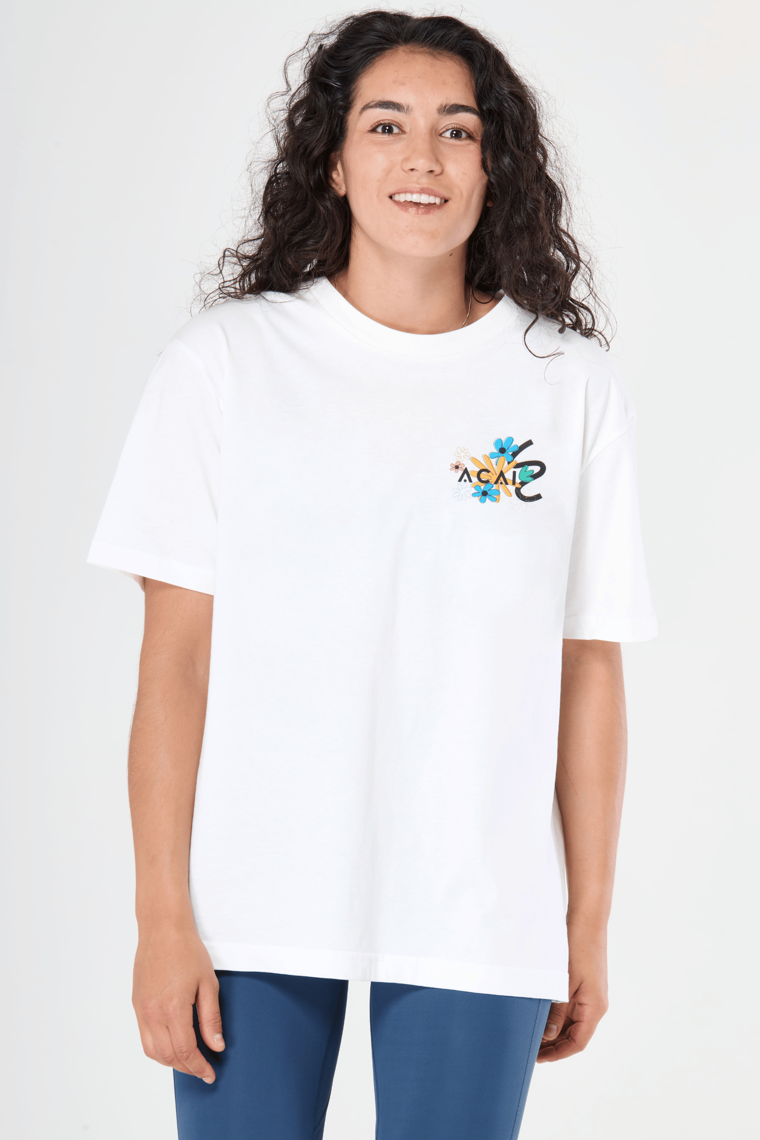 ACAI X Caroline Dowsett Outdoorsing Tee - Flowers T-Shirts  