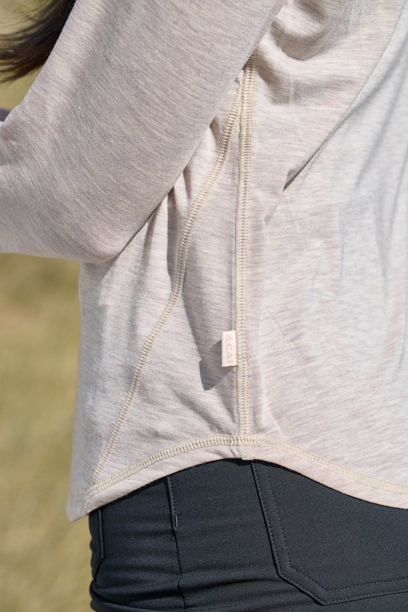 Essence Long Sleeve Baselayer - Oatmeal