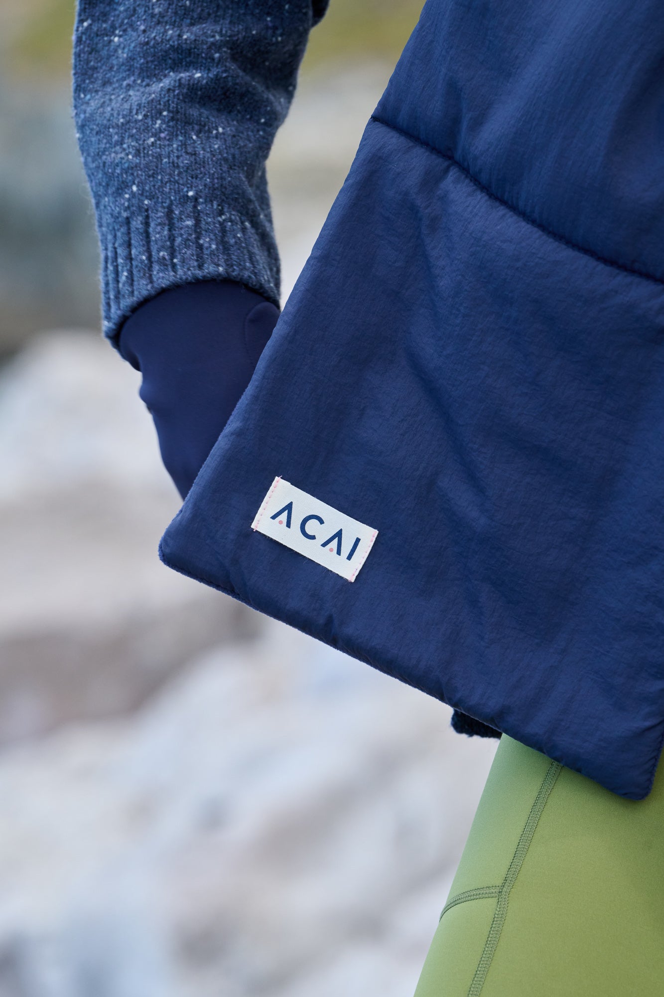 Cloud Wrap Scarf - Deep Navy