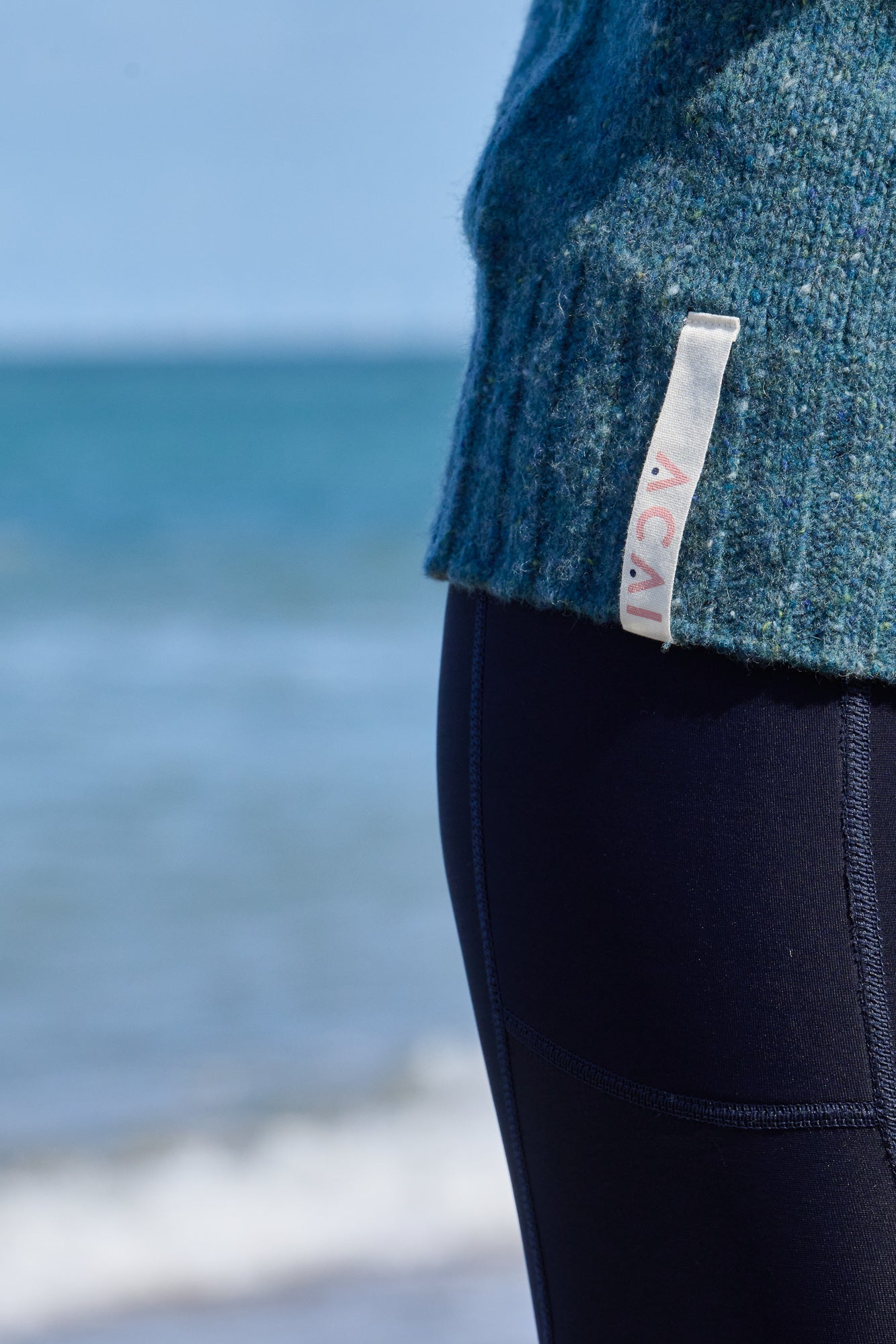 Wildwood Quarter Zip Knitted Jumper - Wild Fern