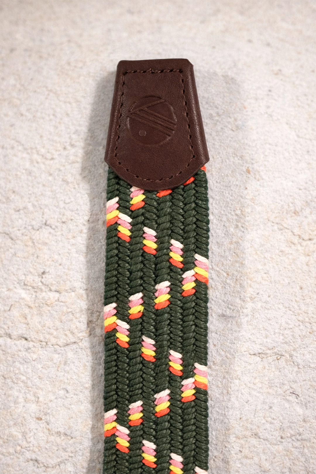The Outdoor Braided Belt - Woodland Green