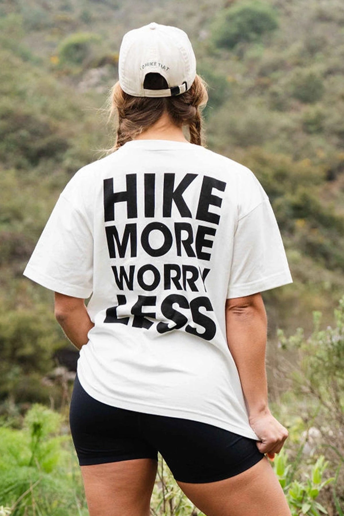 Hike More Graphic Tee - White T-Shirts