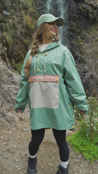 Raindrop Packaway - Lilypad Jackets