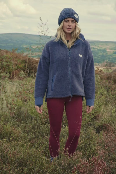 On The Go Fleece - Nightshadow Blue Sweatshirt