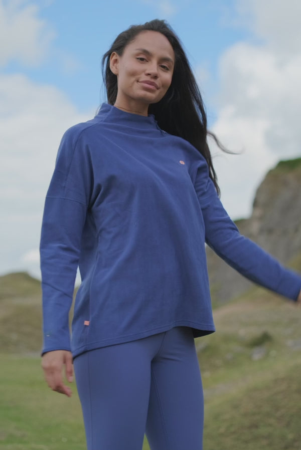 Escape Fleece - Moonlight Blue Sweatshirt