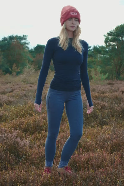 Thermal Outdoor Leggings - Full Length - Nightshadow Blue Leggings