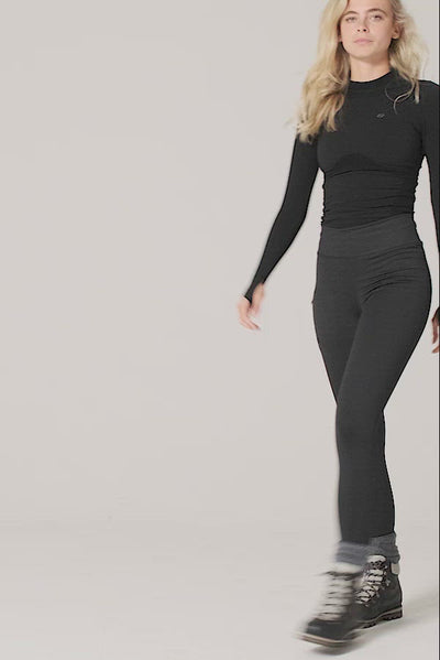 Thermal Outdoor Leggings - Blueberry Leggings