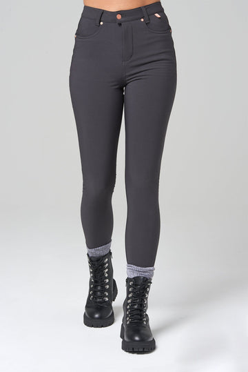 Thermal Skinny Outdoor Pants - Charcoal