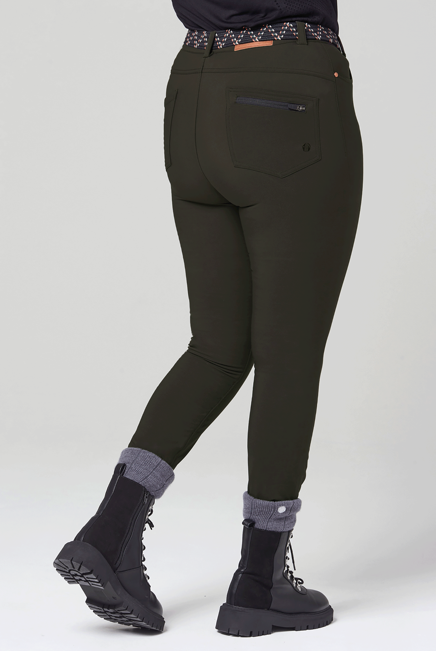 Thermal Skinny Outdoor Trousers Espresso
