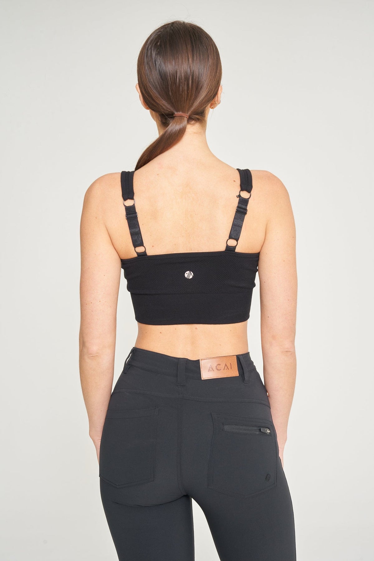 Bamboo Hike Bra - Black Base Layer  
