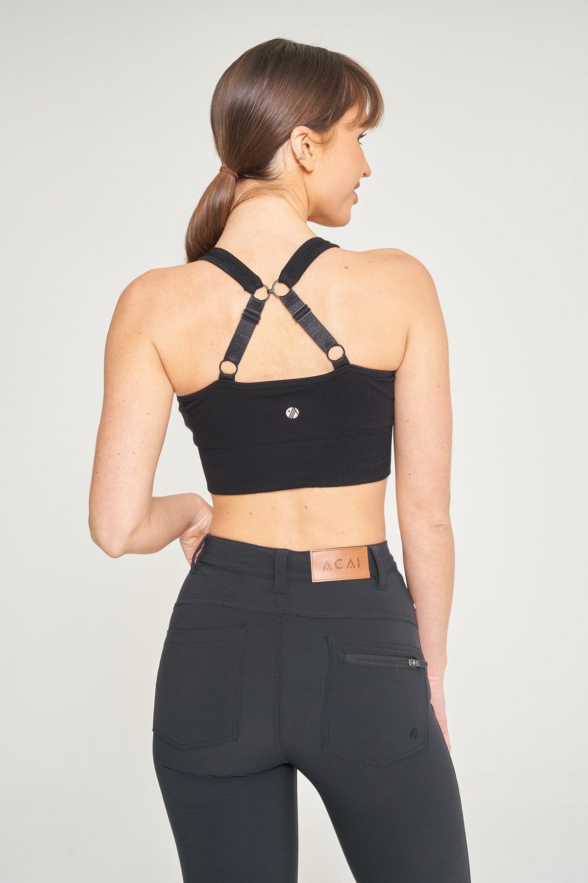 Bamboo Hike Bra - Black Base Layer  