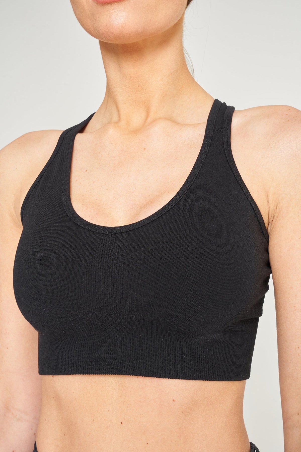 Bamboo Hike Bra - Black Base Layer  