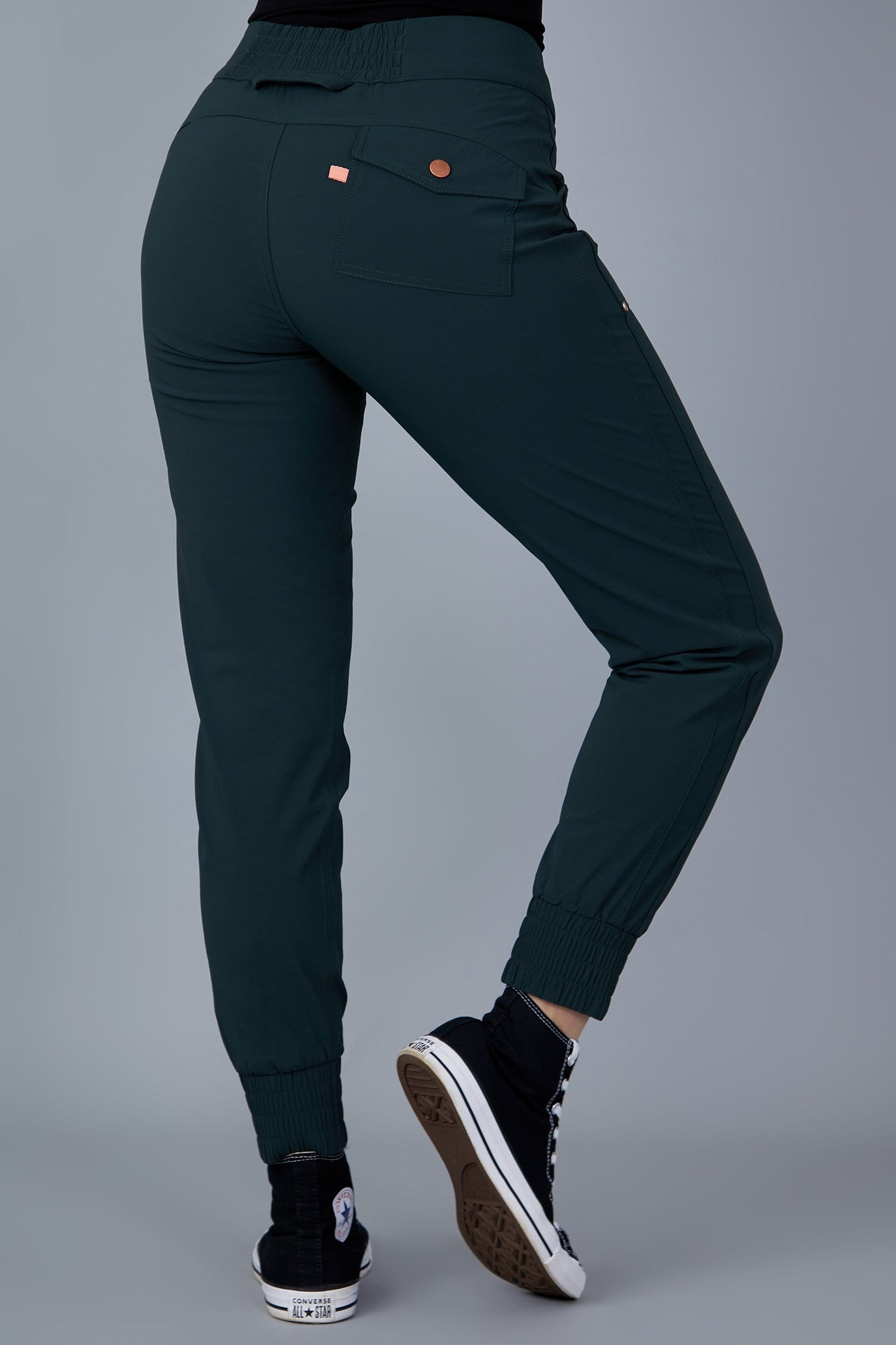 Casual Stroll Pants - Forest Green Trousers  