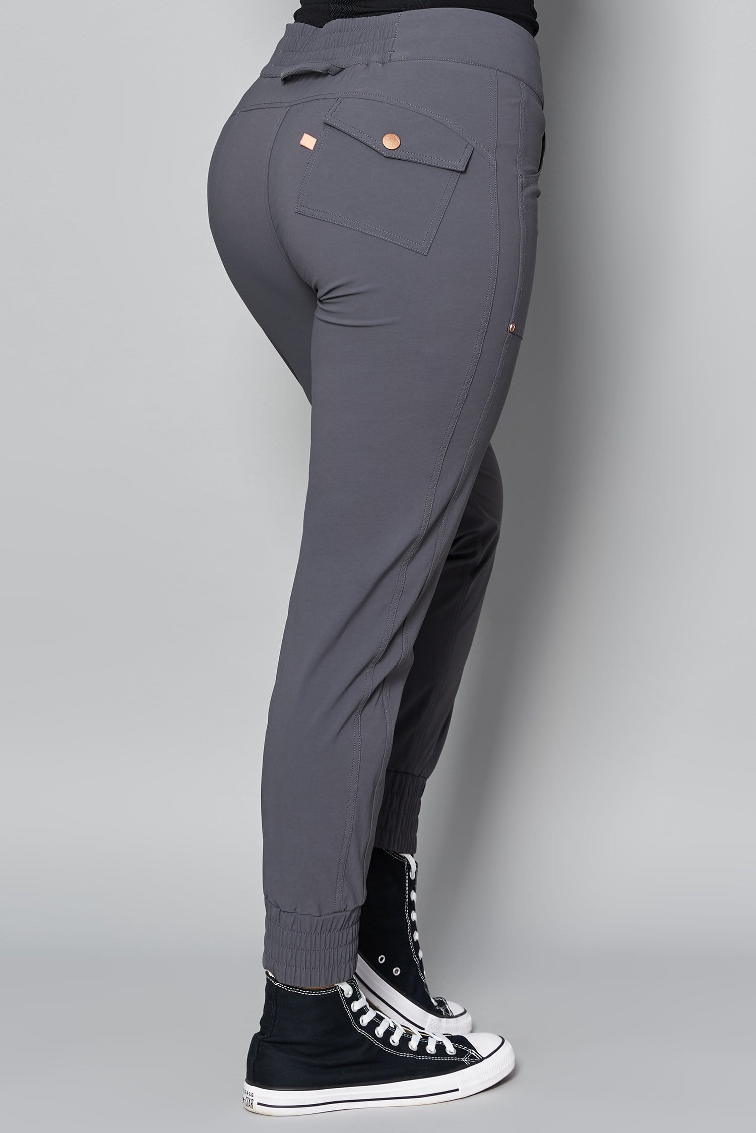 Casual Stroll Pants - Storm Grey Trousers  