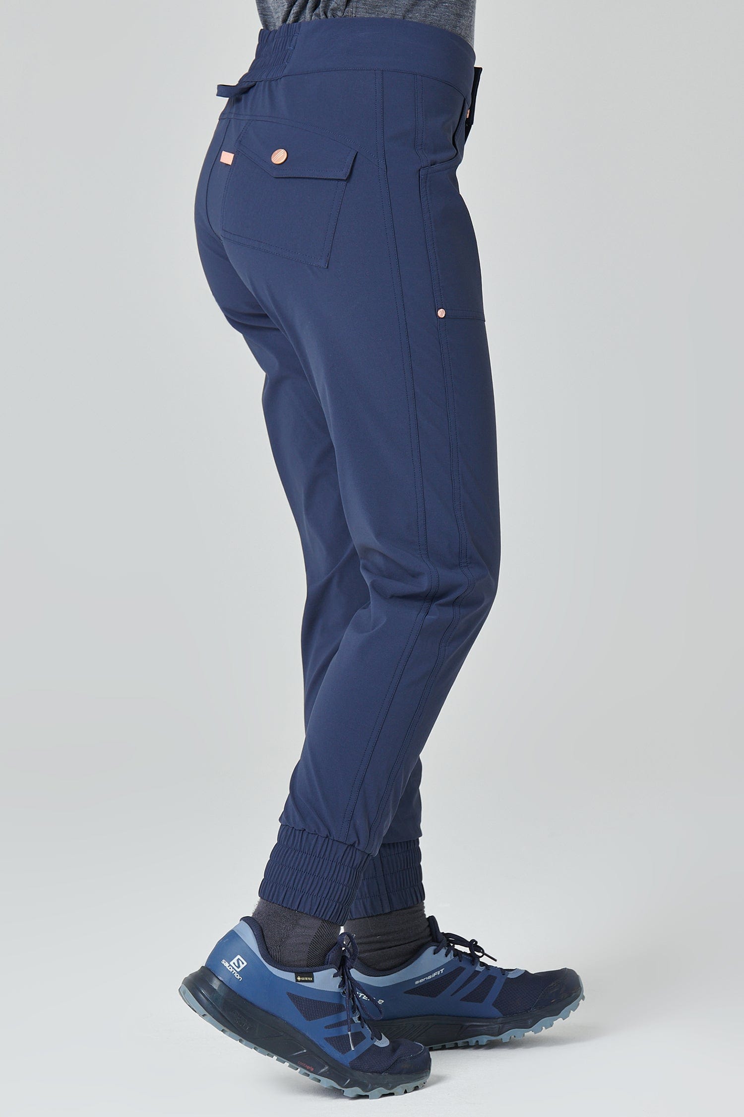 Casual Stroll Pants - Deep Navy Trousers  