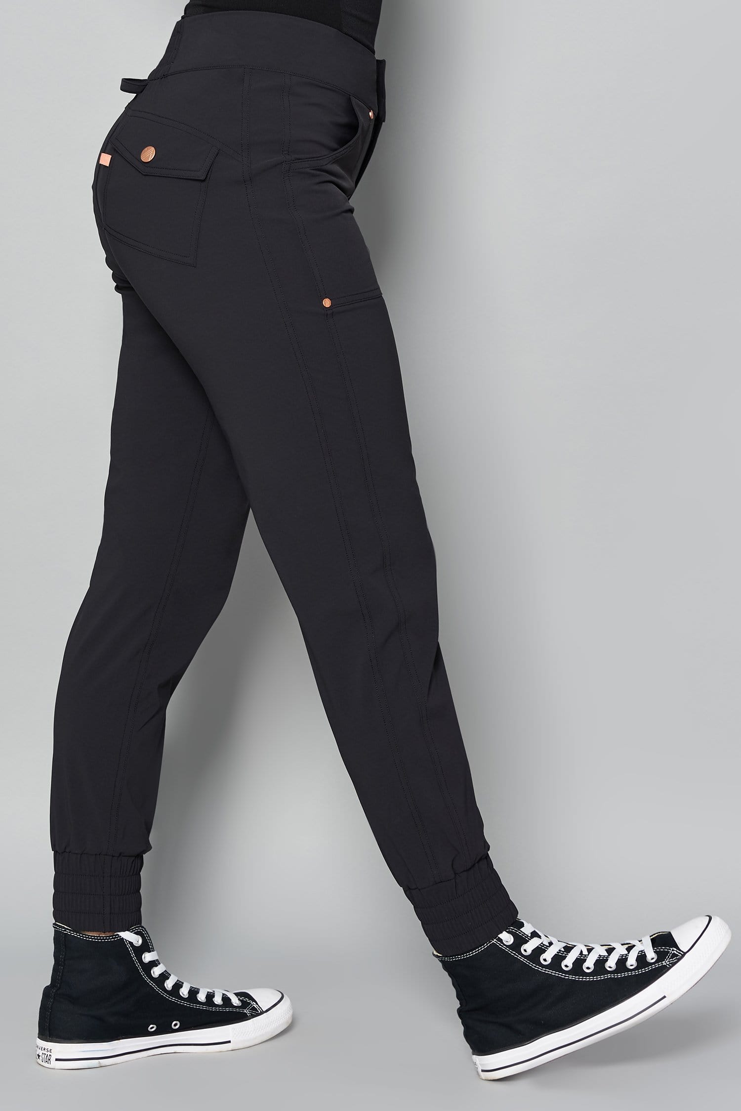 Casual Stroll Pants - Black Trousers  