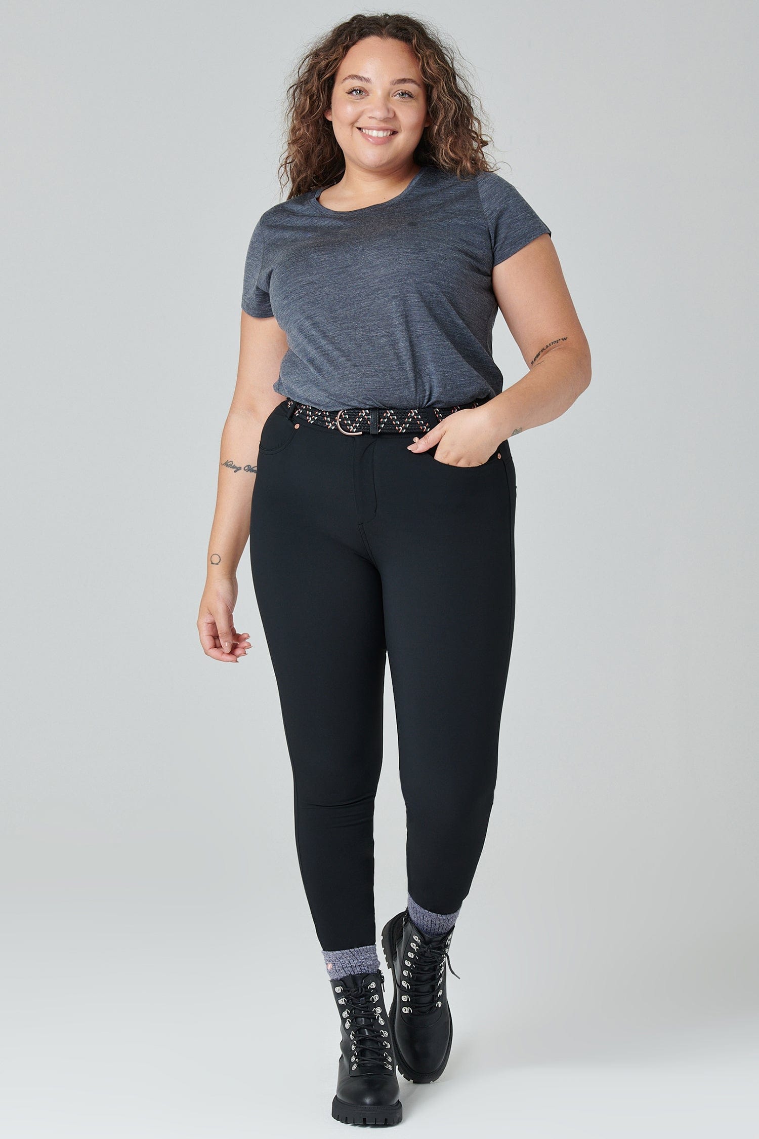 ASOS DESIGN smart skinny fit pants in black | ASOS