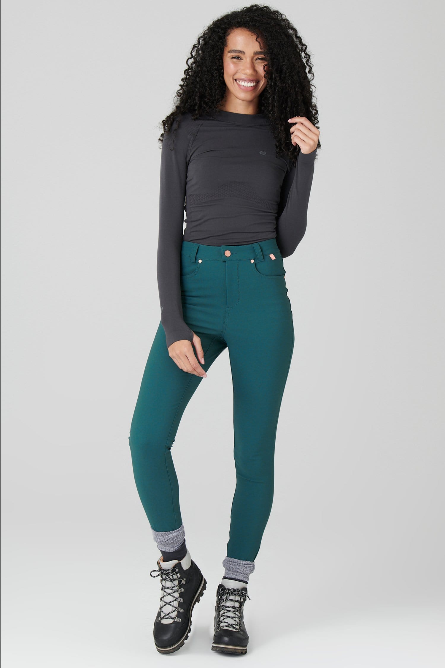 High-Abrasion Aventurite Trousers - Bottle Green Trousers  