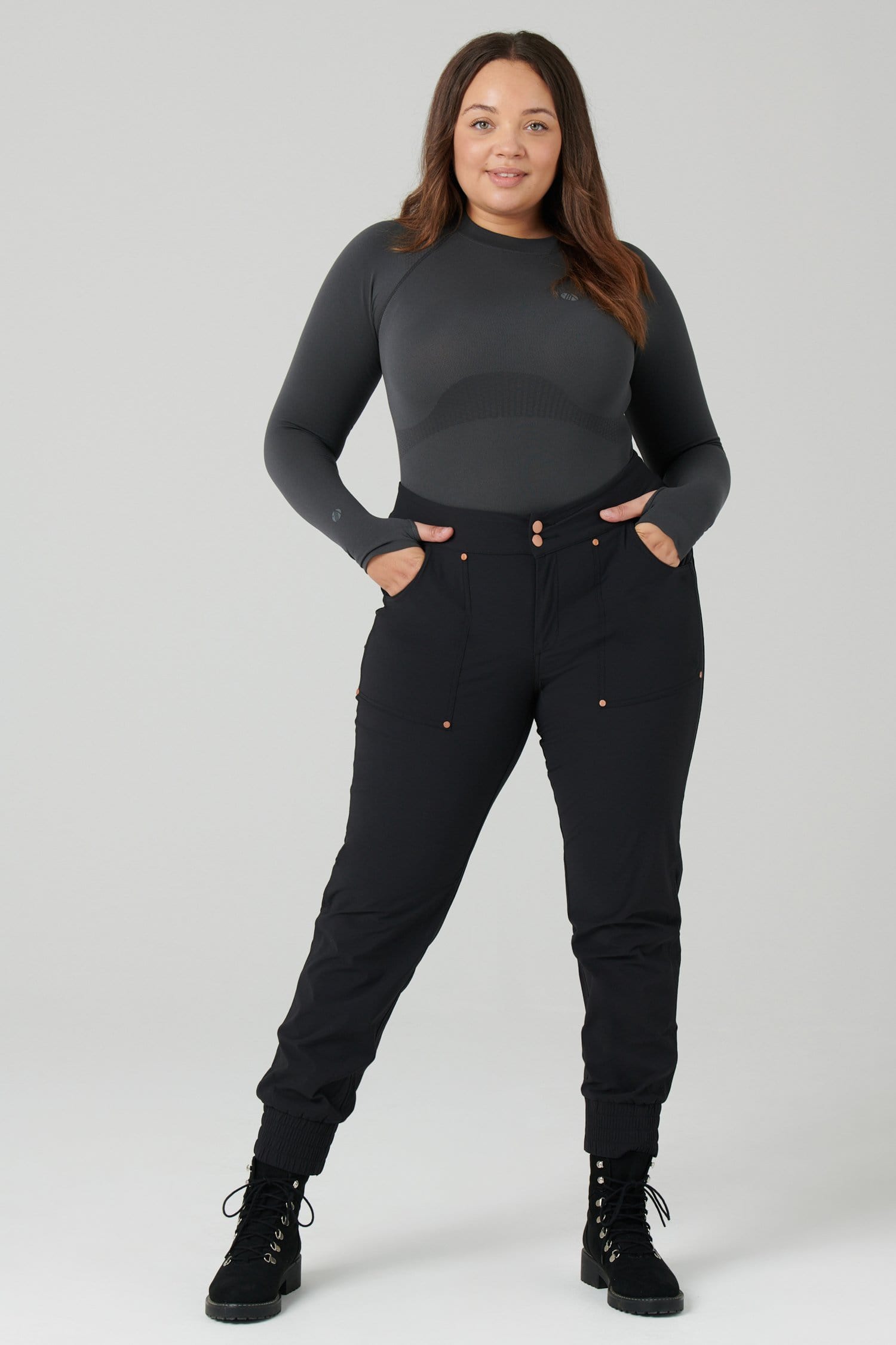 Casual Stroll Pants - Black Trousers  