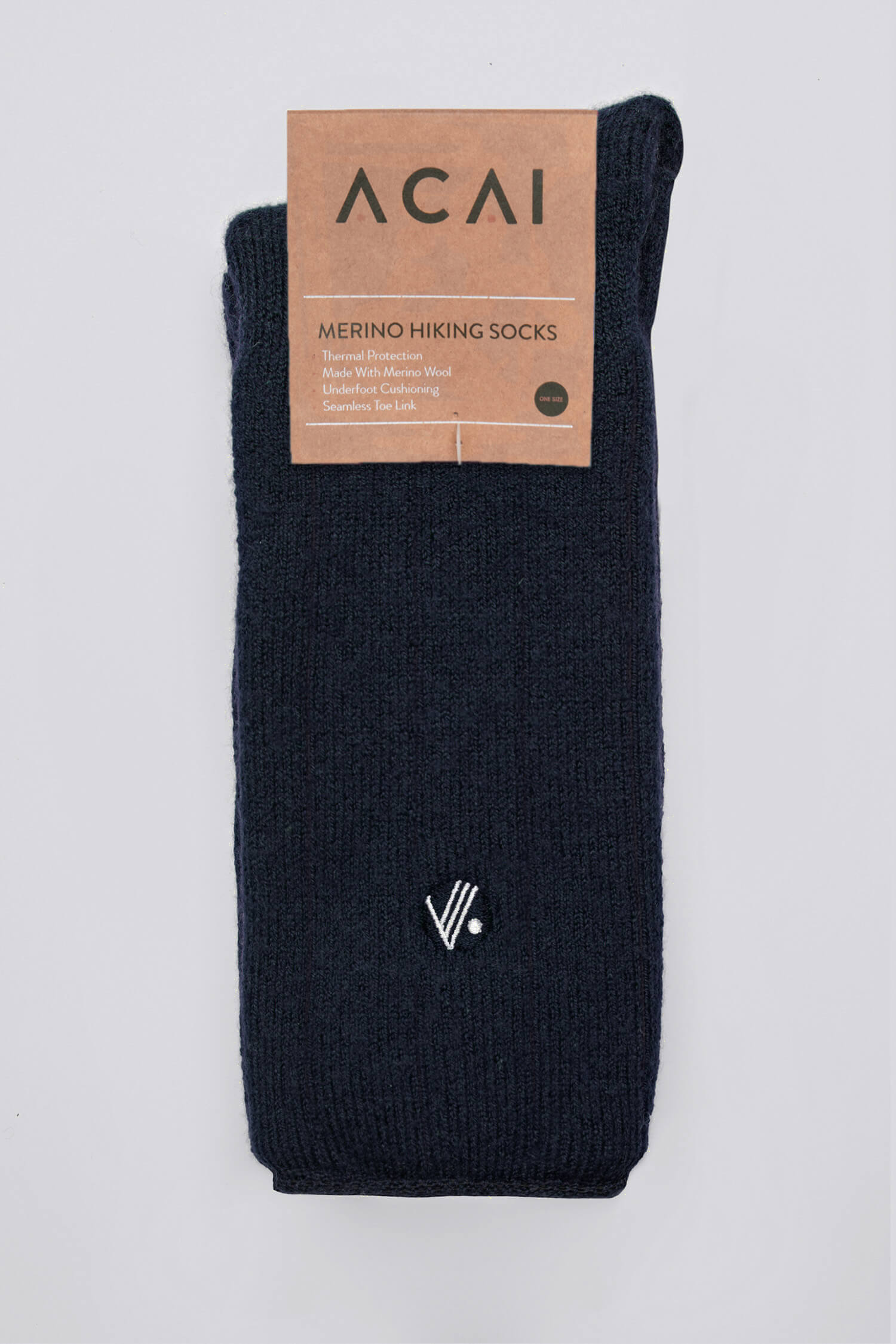 Merino Wool Hiking Socks - Deep Navy Socks  