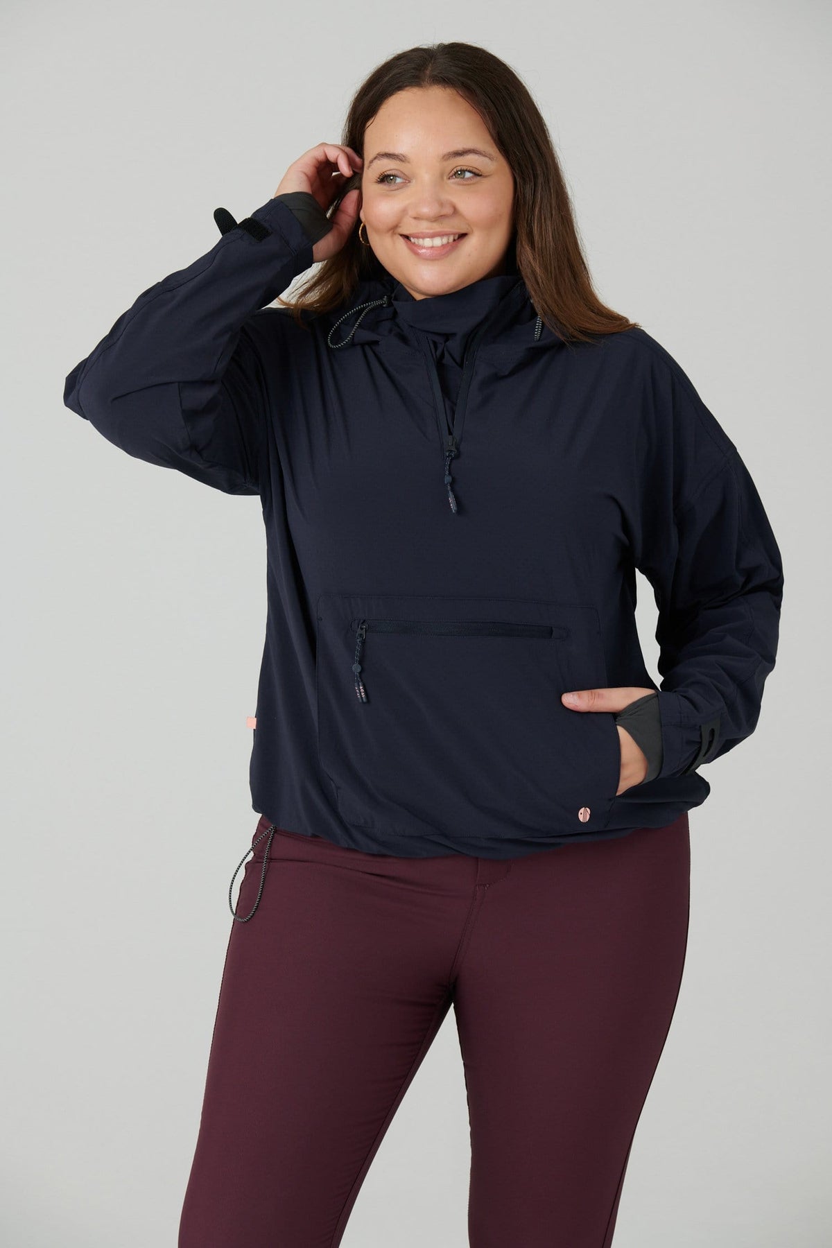 The Outdoor Showerproof Popover - Midnight Blue Jackets  