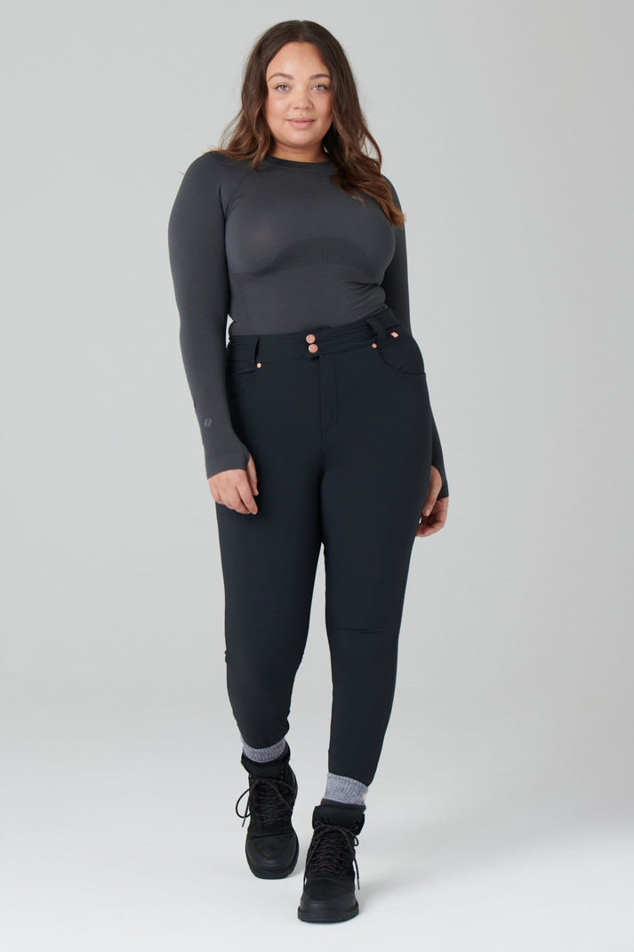 The Shape Skinny Outdoor Trousers - Black