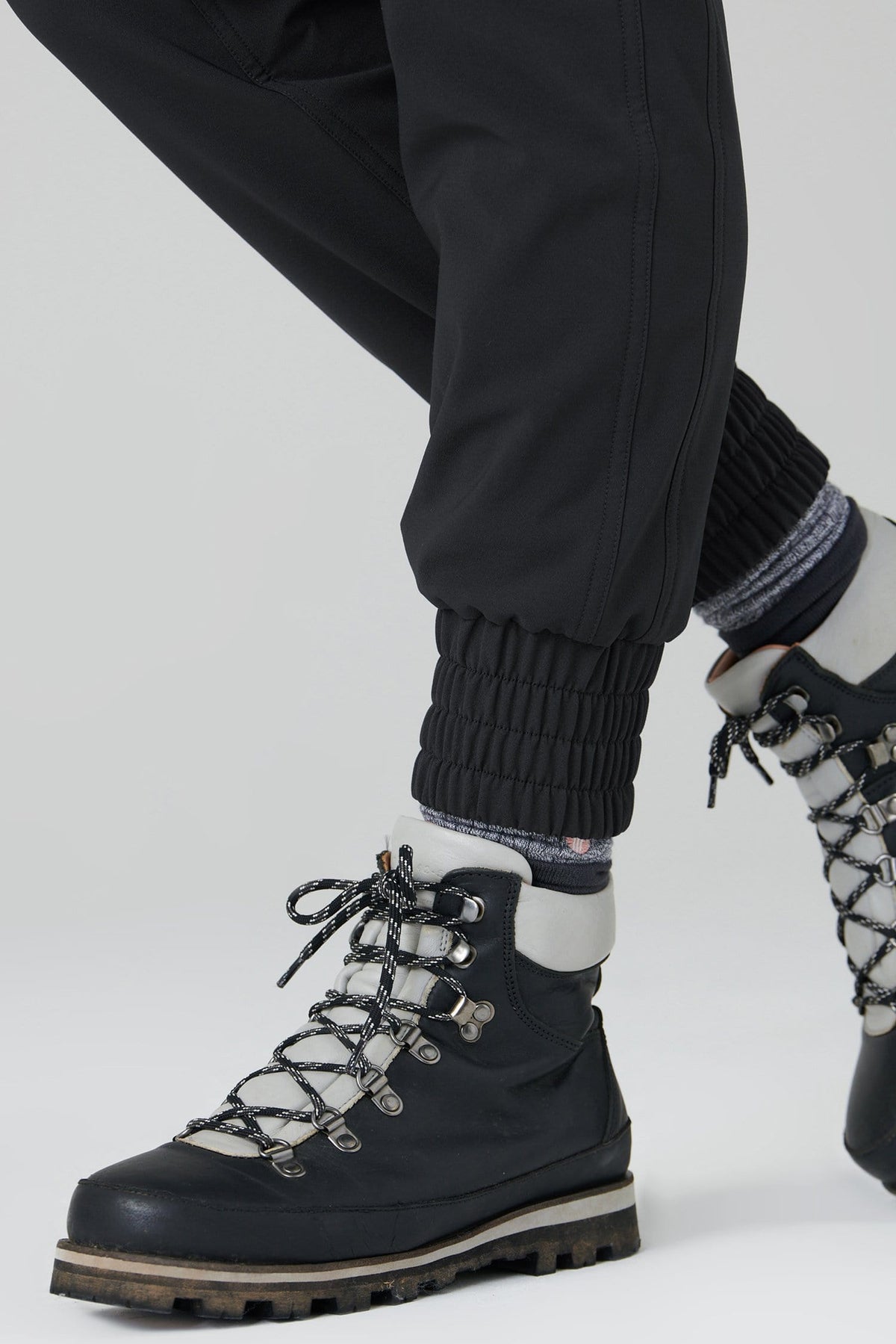 Thermal Casual Stroll Pants - Black Trousers  