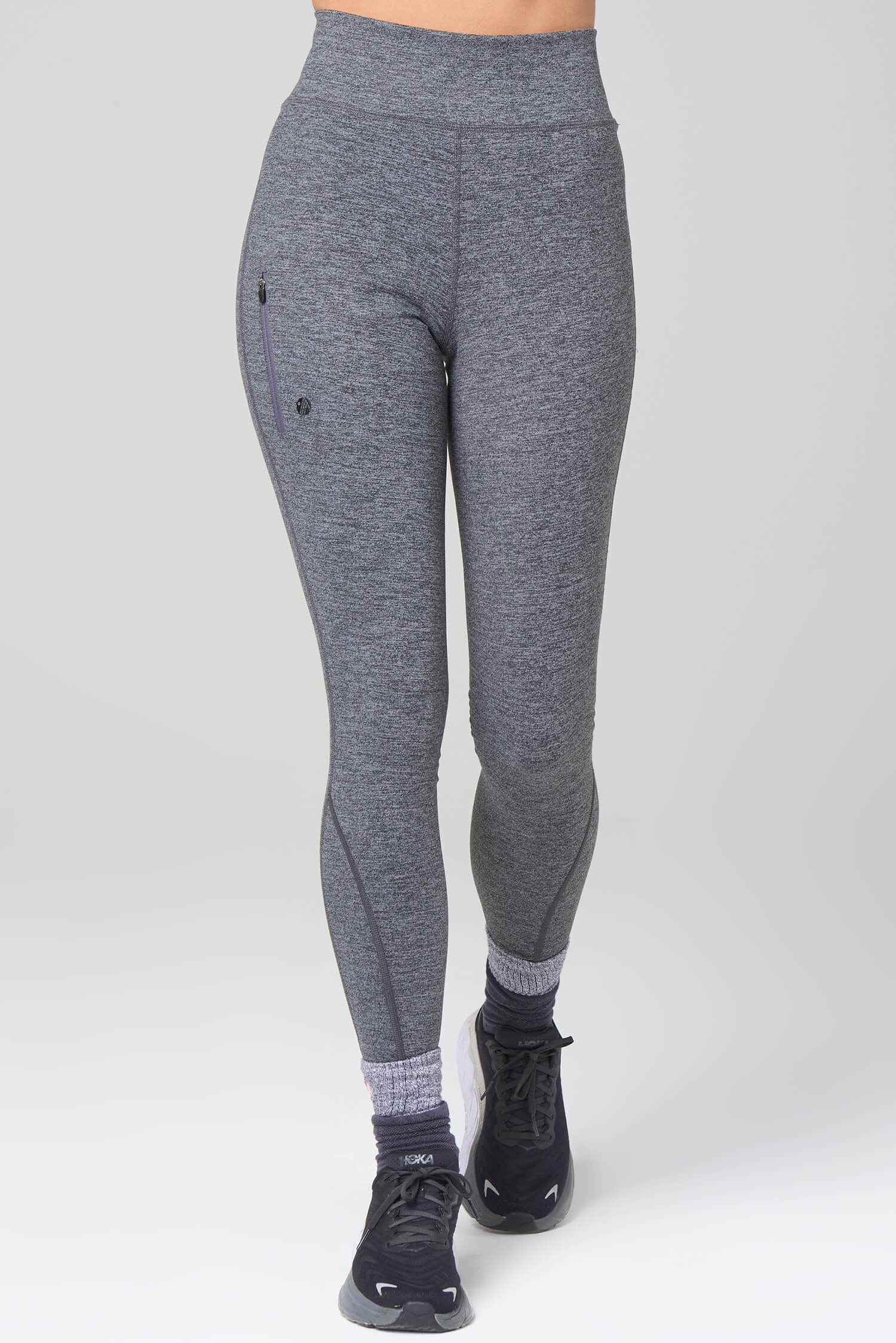 Thermal Outdoor Leggings - Charcoal Leggings  