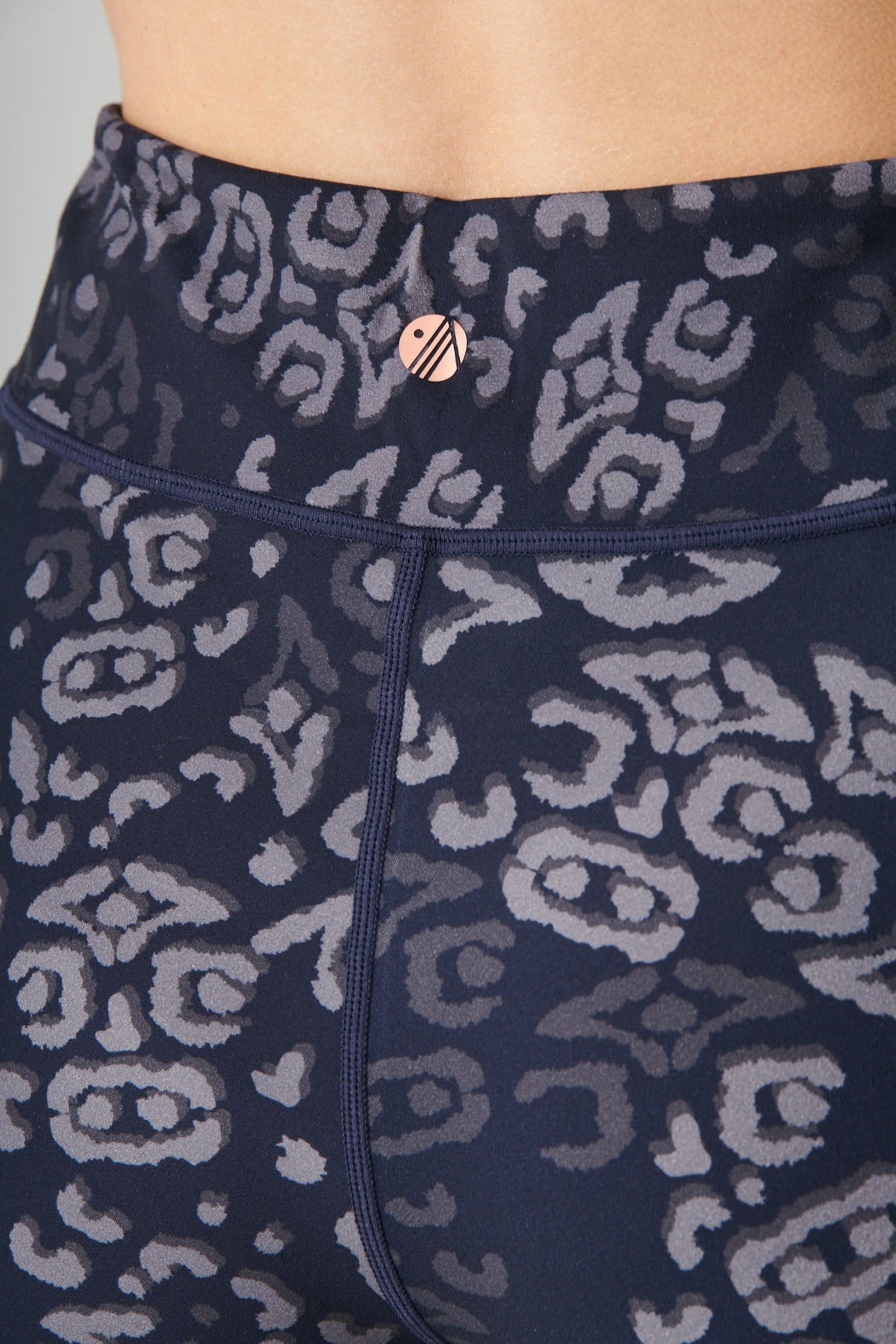 The Recycled Outdoor Leggings - Navy Wild Print Leggings  