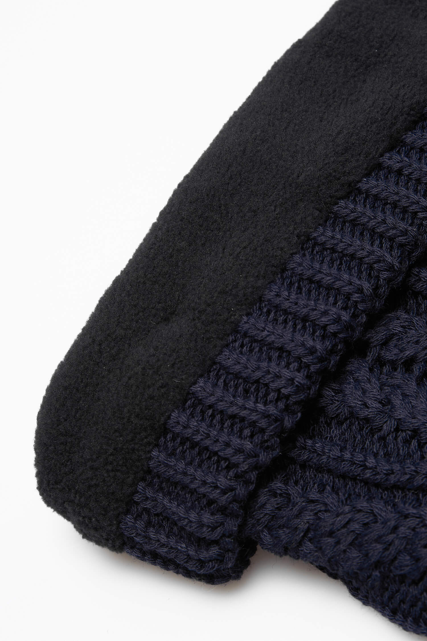 Chunky Knit Bobble Hat - Deep Navy Accessories  